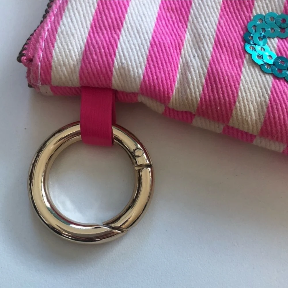 PINK Victoria's Secret Pink and White Mini Bag
